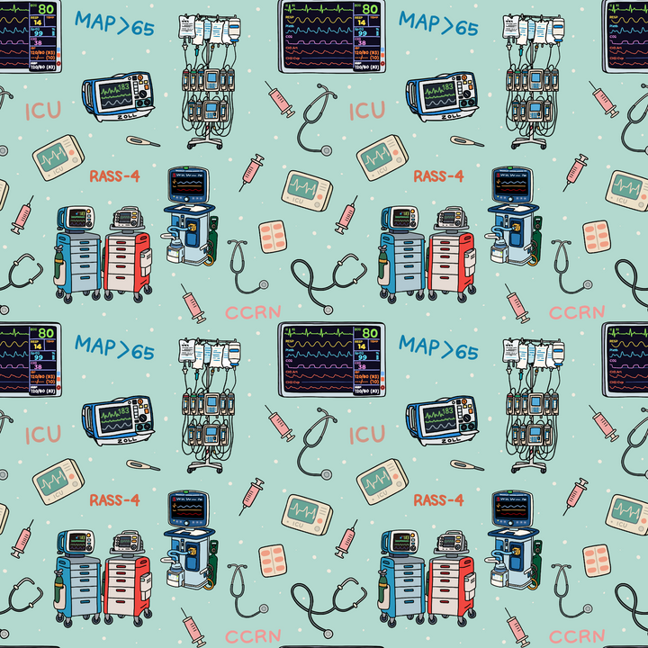 Critical Condition ICU- Classic/Men's Scrub Cap