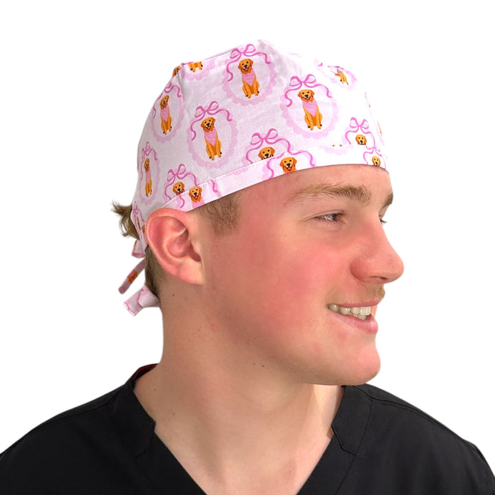 Pink Pup Society- Classic/Men's Scrub Cap