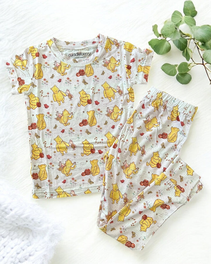 Classic Pooh Short Sleeve Two-Piece PJ's