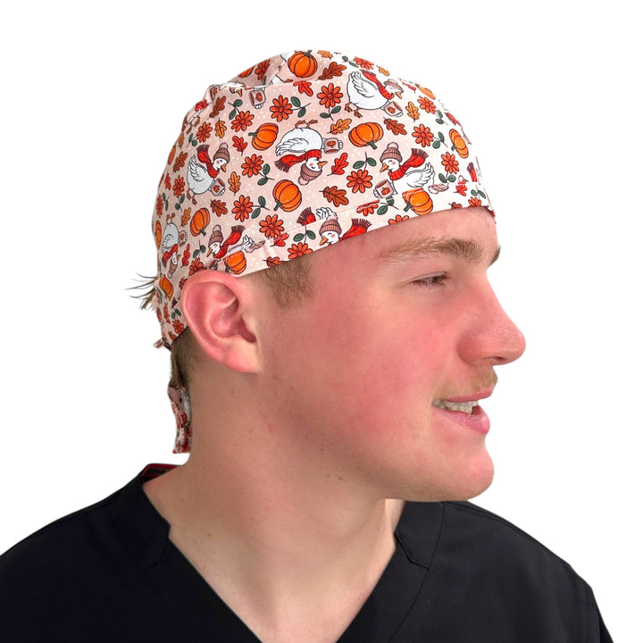 Autumn Goose- Classic/Men's Scrub Cap