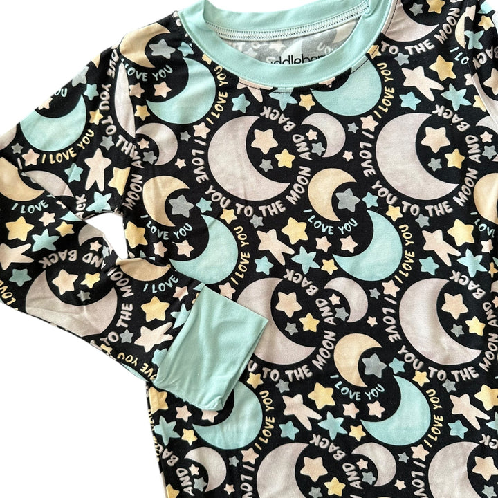 Love You to the Moon & Back Long Sleeve Two-Piece PJ's