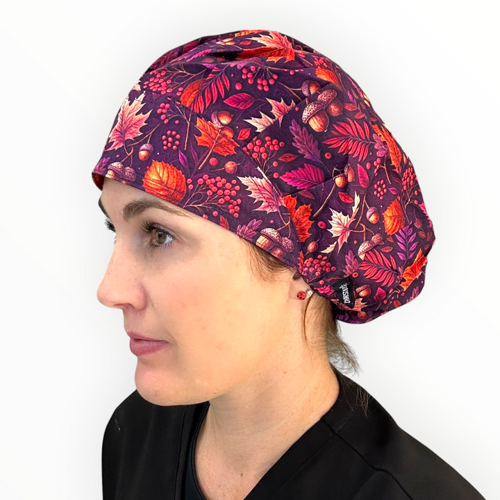Autumn Amethyst- Bouffant Scrub Cap