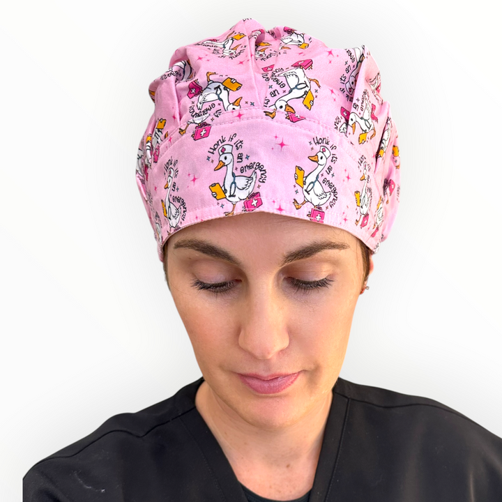 Honk Emergency- Bouffant Scrub Cap