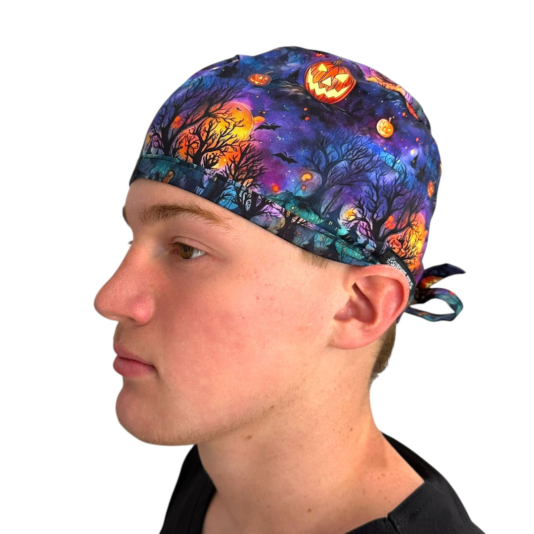 Haunted Woods- Classic/Men's Scrub Cap