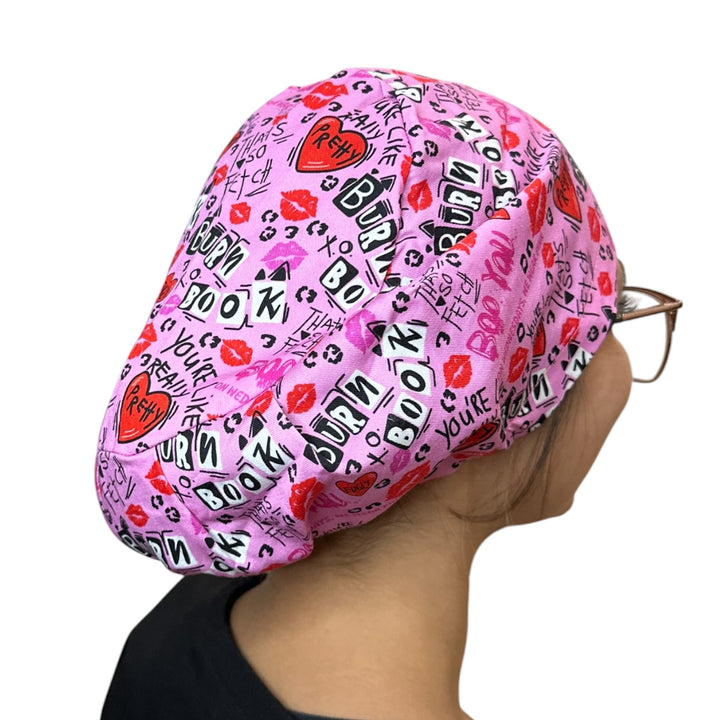 Wear Pink- Euro Scrub Cap