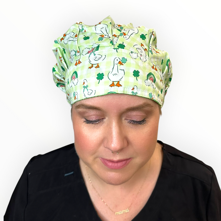 Lucky Duck- Bouffant Scrub Cap