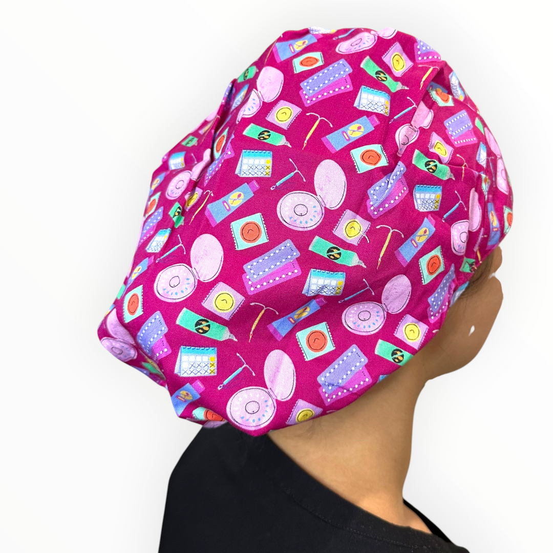 Birth Control- Bouffant Scrub Cap