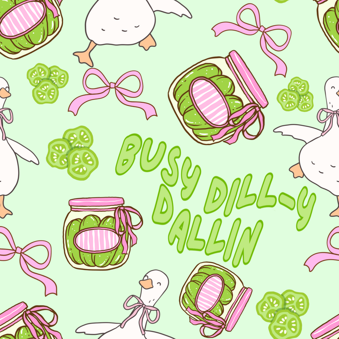 Busy Dilly Dallin- Ponytail Scrub Cap