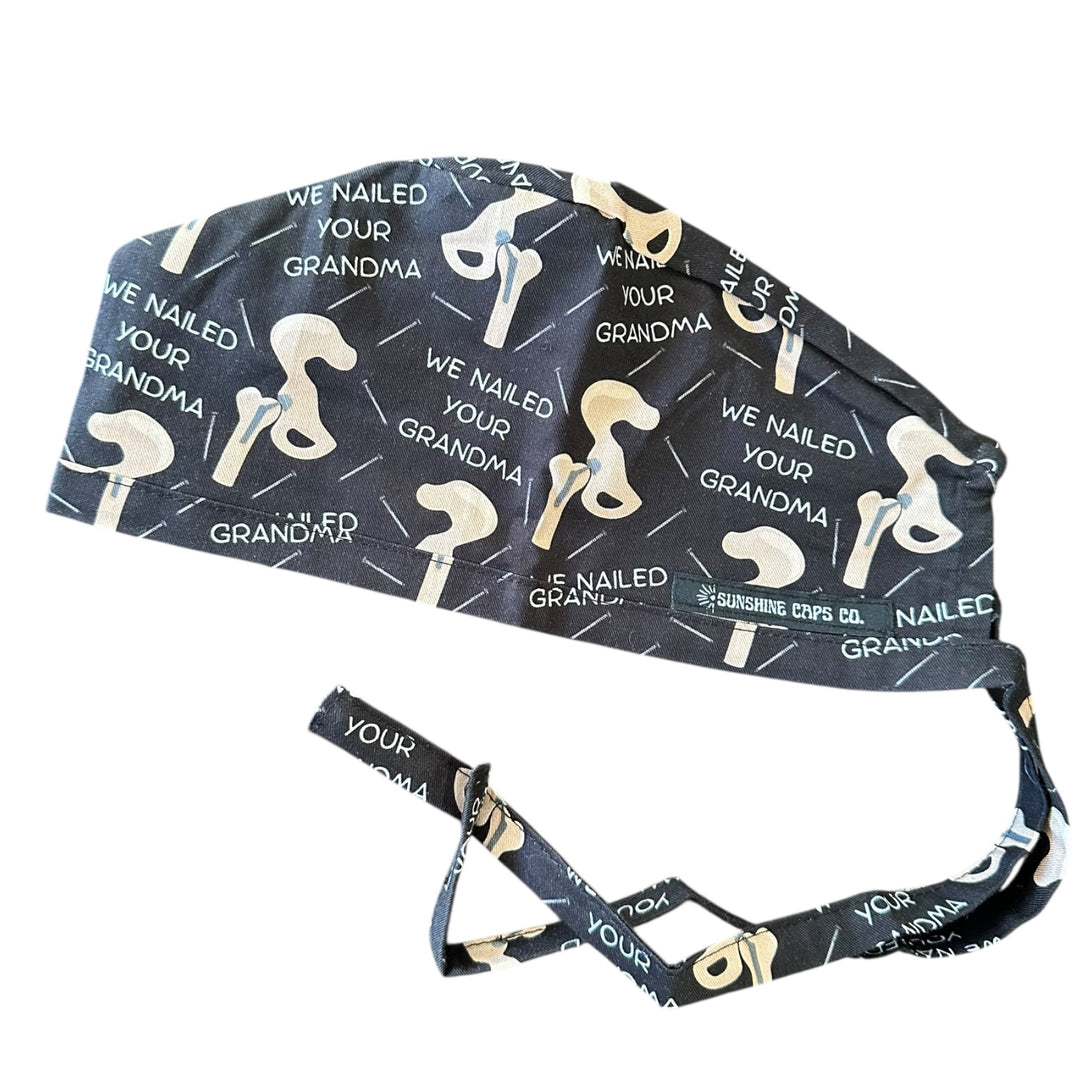 Nailed Your Grandma- Classic/Men's Scrub Cap