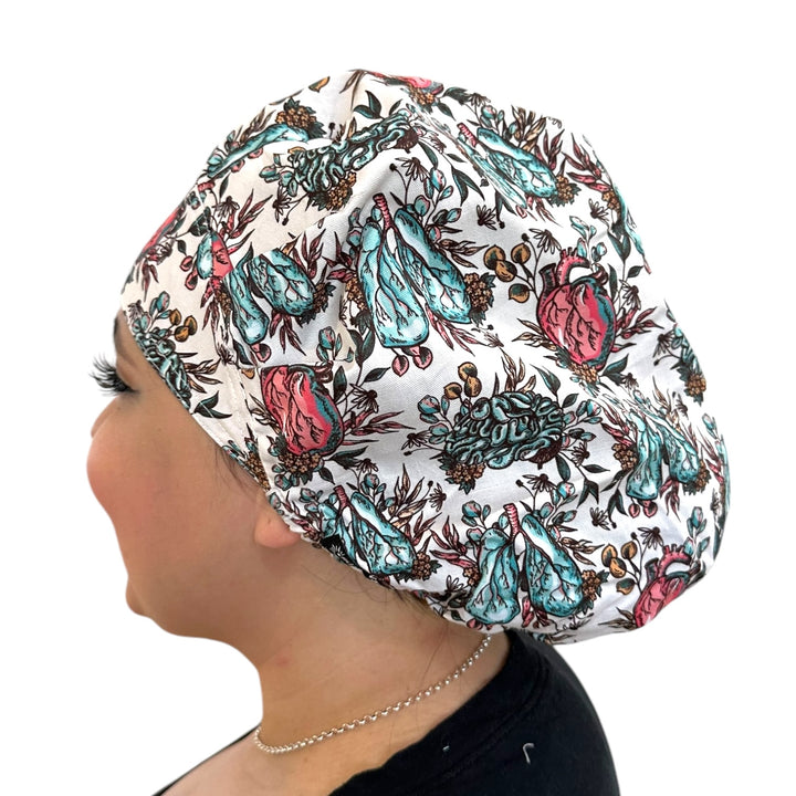 Floral Organs- Bouffant Scrub Cap
