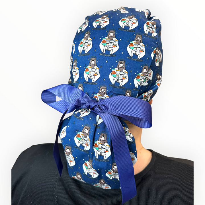 Fifth Pressor- Ponytail Scrub Cap