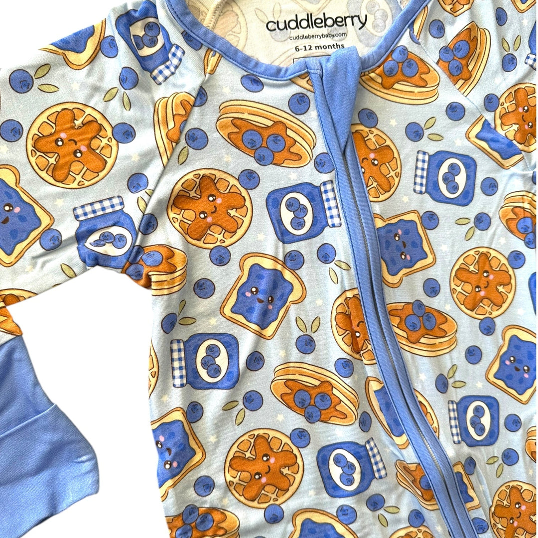 Blueberry Jam Bamboo Zipper Sleeper