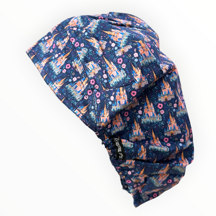 Enchanted Castle- Bouffant Scrub Cap
