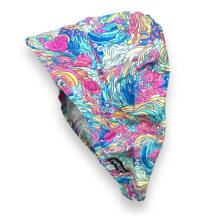 Preppy Waves- Bouffant Scrub Cap