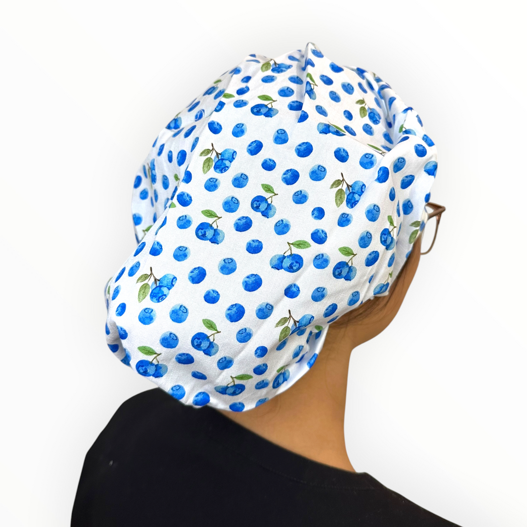 Blueberry- Bouffant Scrub Cap