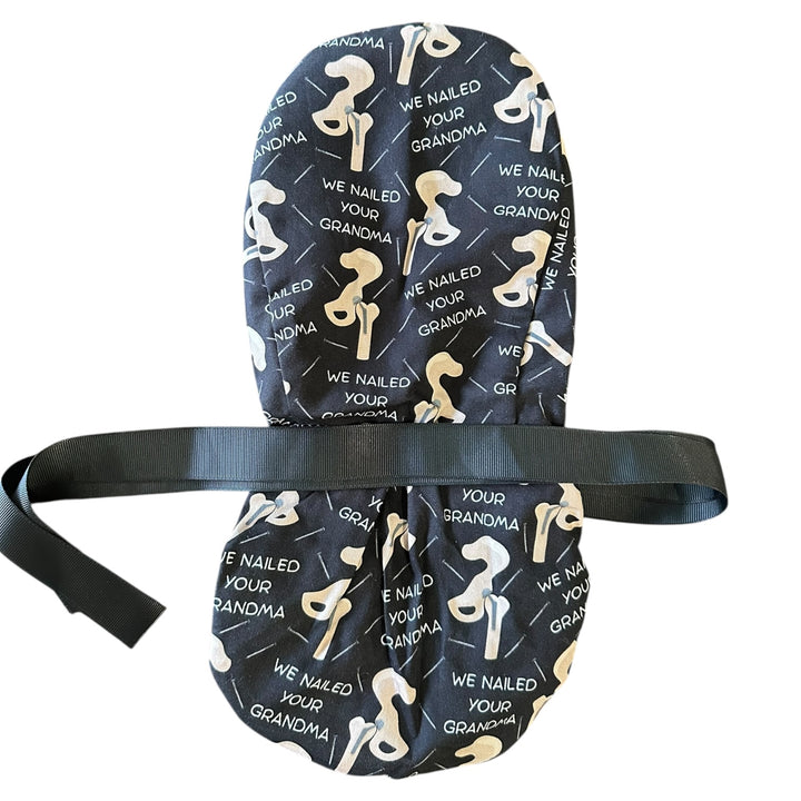 Nailed Your Grandma- Ponytail Scrub Cap