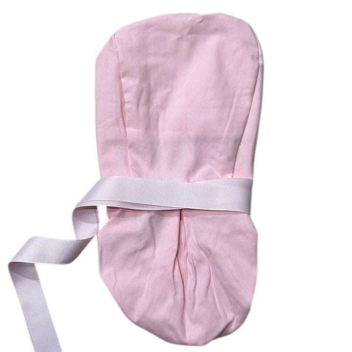 Light Pink Solid- Ponytail Scrub Cap