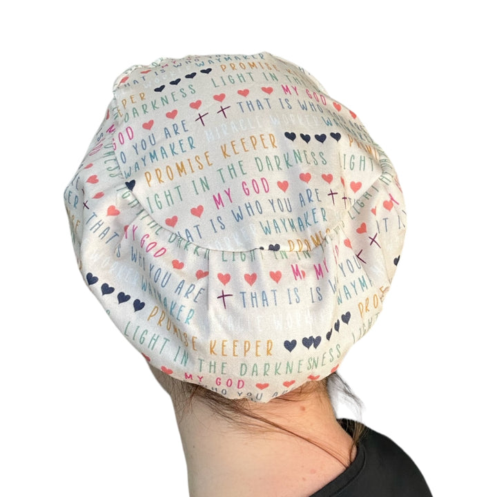 God Waymaker Euro Scrub Cap for Women, by Sunshine Caps Co