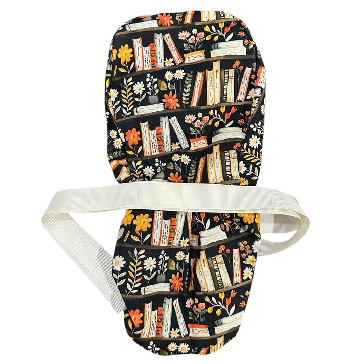 Bookshelf Ponytail Scrub Cap for Women, By Sunshine Caps Co.