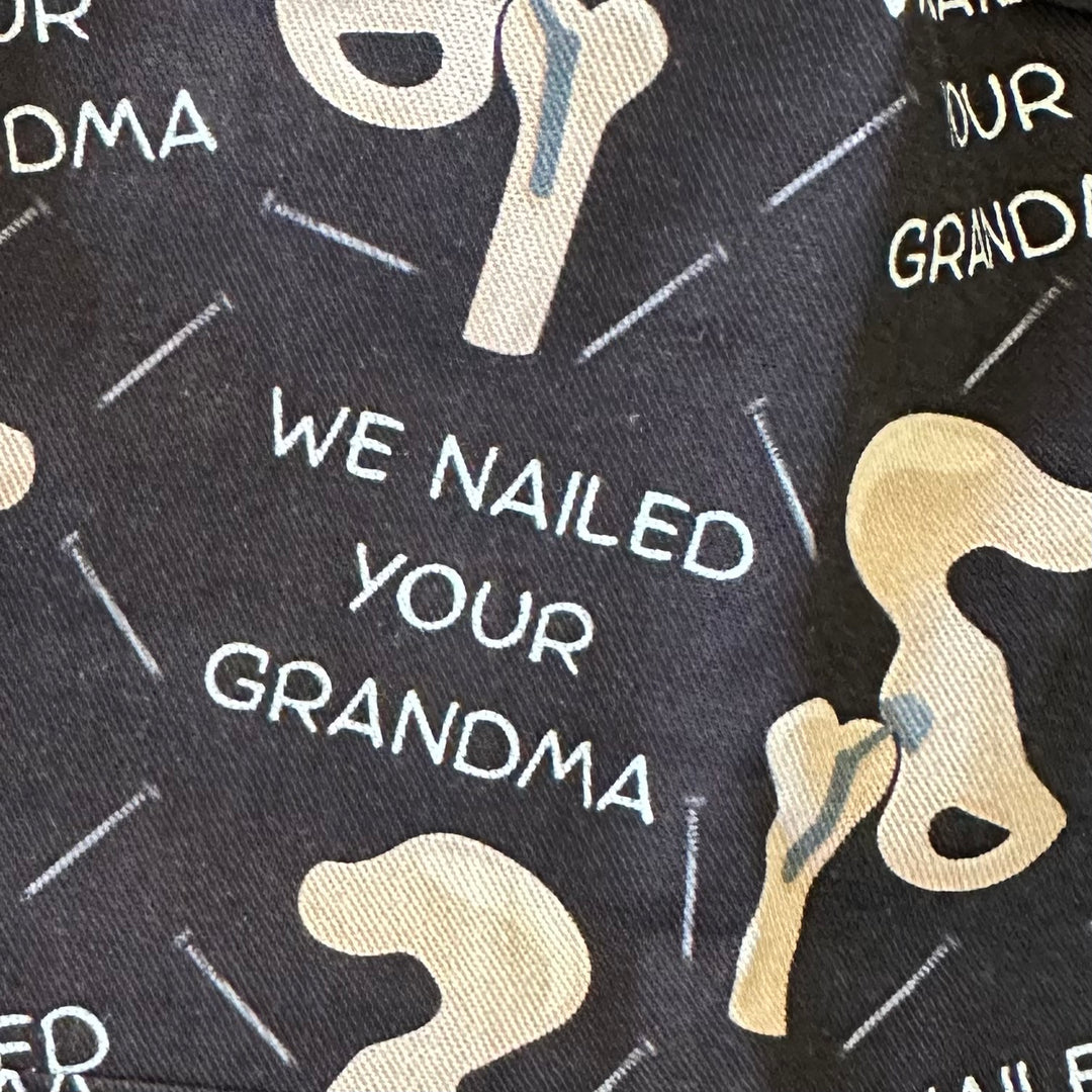 Nailed Your Grandma- Bouffant Scrub Cap