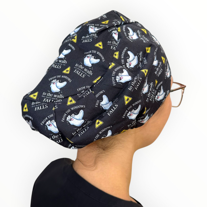 Fall Risk- Euro Scrub Cap