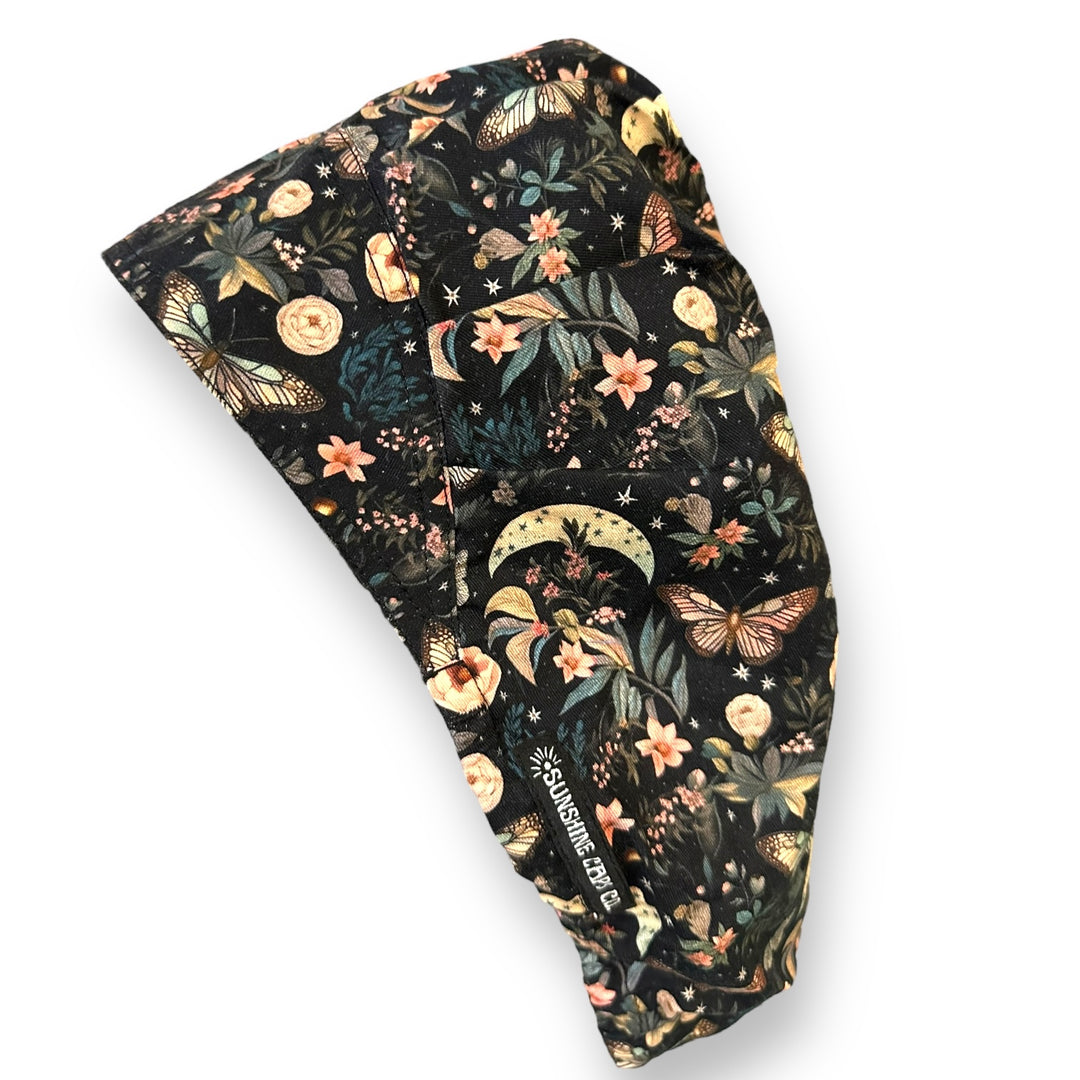 Moon Garden- Bouffant Scrub Cap