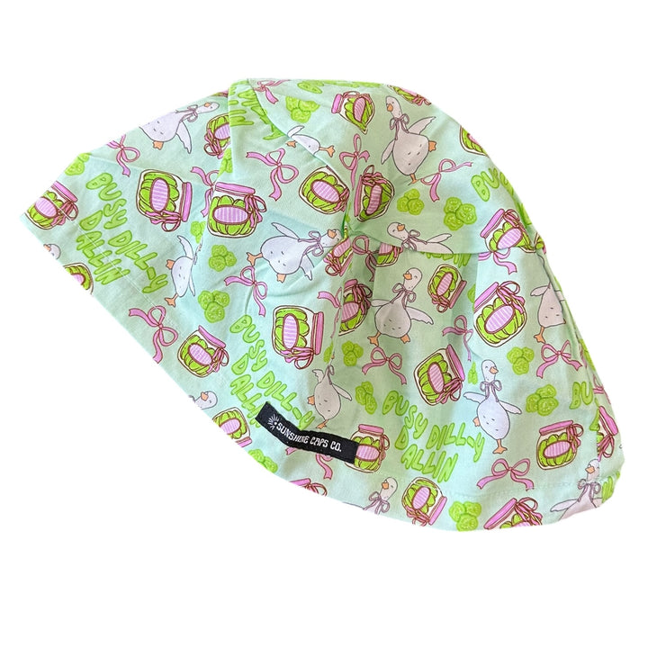Busy Dilly Dallin- Euro Scrub Cap
