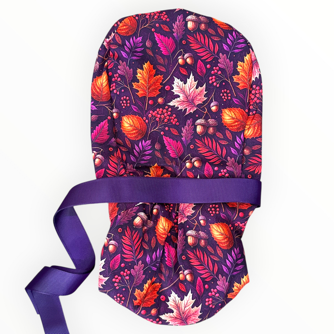 Autumn Amethyst- Ponytail Scrub Cap