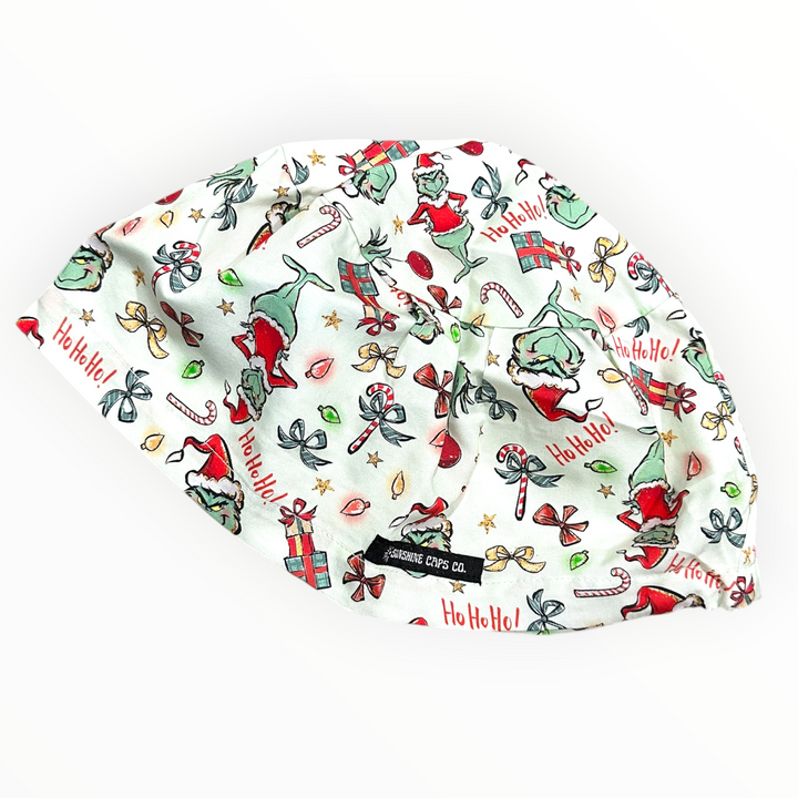 Holiday Humbug- Euro Scrub Cap