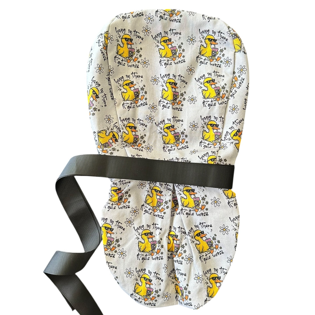 Hang in There, It Gets Worse- Ponytail Scrub Cap