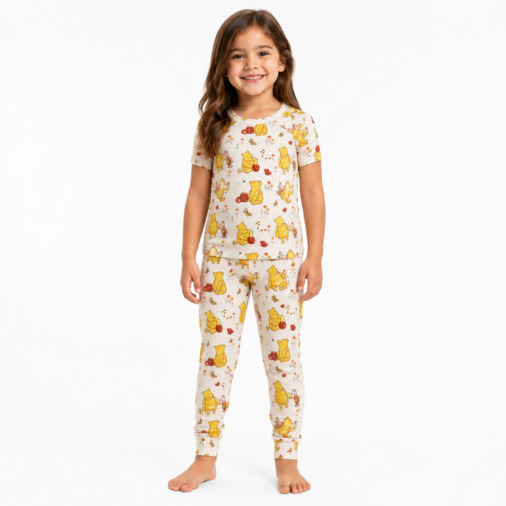 Classic Pooh Short Sleeve Two-Piece PJ's