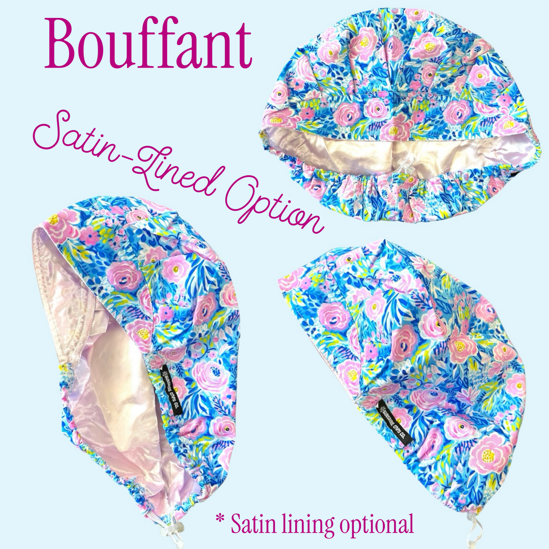 Buzzing Bees- Bouffant Scrub Cap
