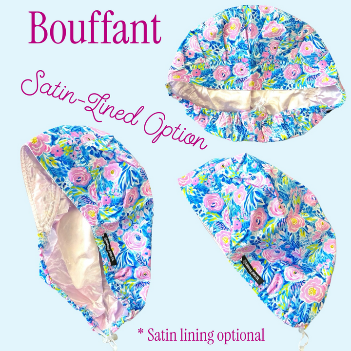 Buzzing Bees- Bouffant Scrub Cap