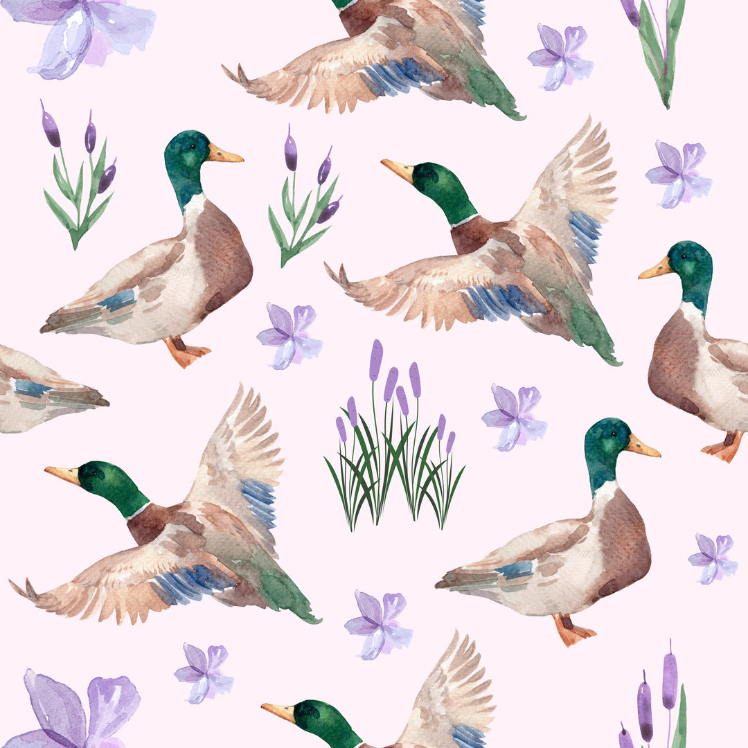 Mallard Meadow- Ponytail Scrub Cap