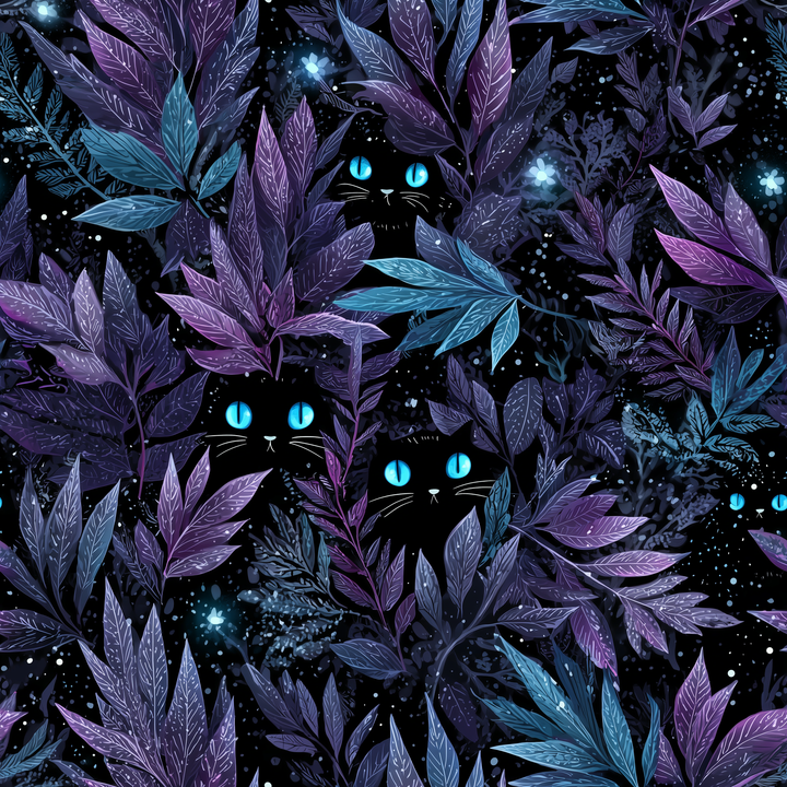 Mystic Cat Foliage- Euro Scrub Cap