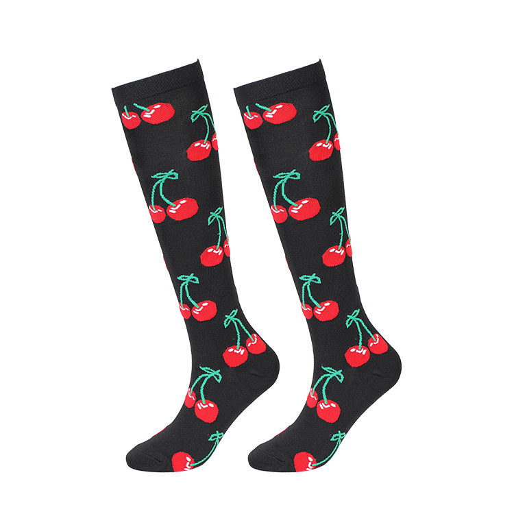 Black Cherry- Compression Socks