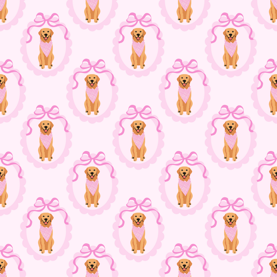 Pink Pup Society- Bouffant Scrub Cap