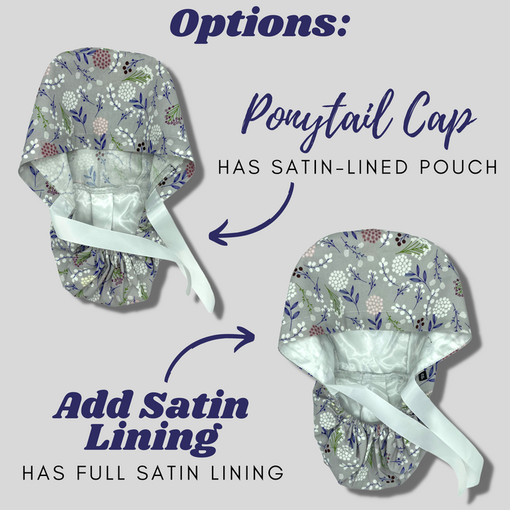 Autism Awareness- Ponytail Scrub Cap