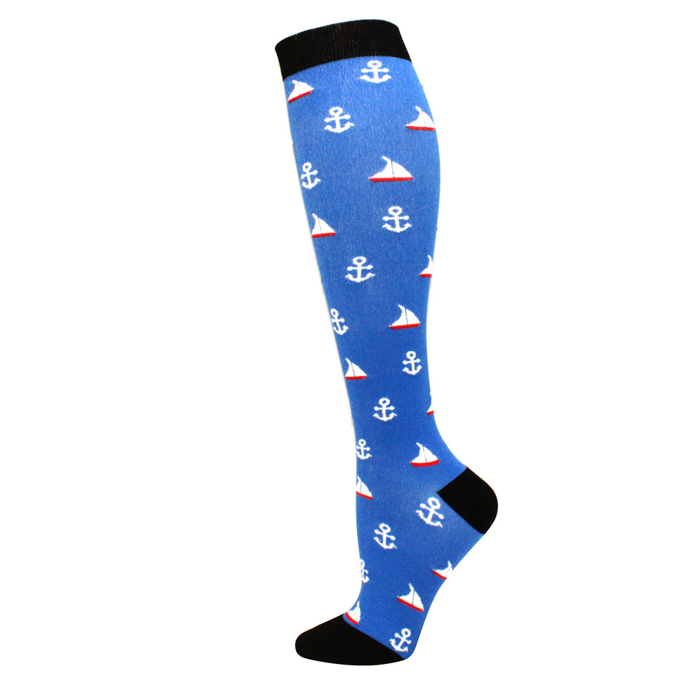 Sailboat- Compression Socks