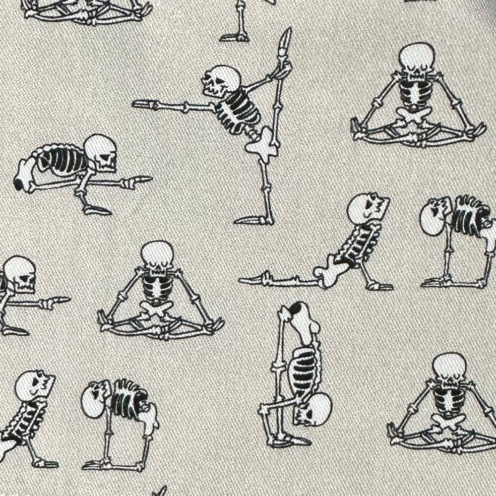 Yoga Skeleton Ponytail Scrub Cap for Women, By Sunshine Caps Co.