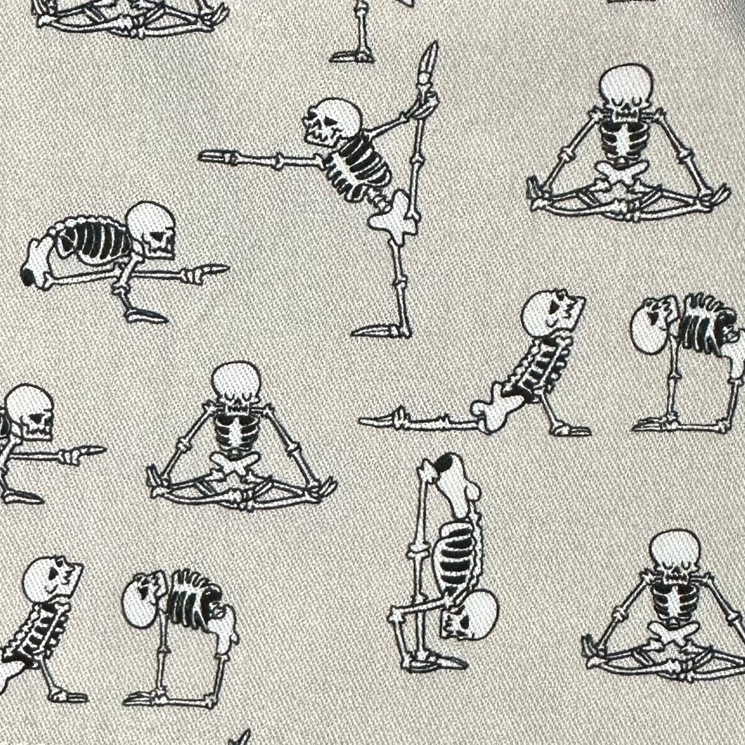 Yoga Skeleton Ponytail Scrub Cap for Women, By Sunshine Caps Co.