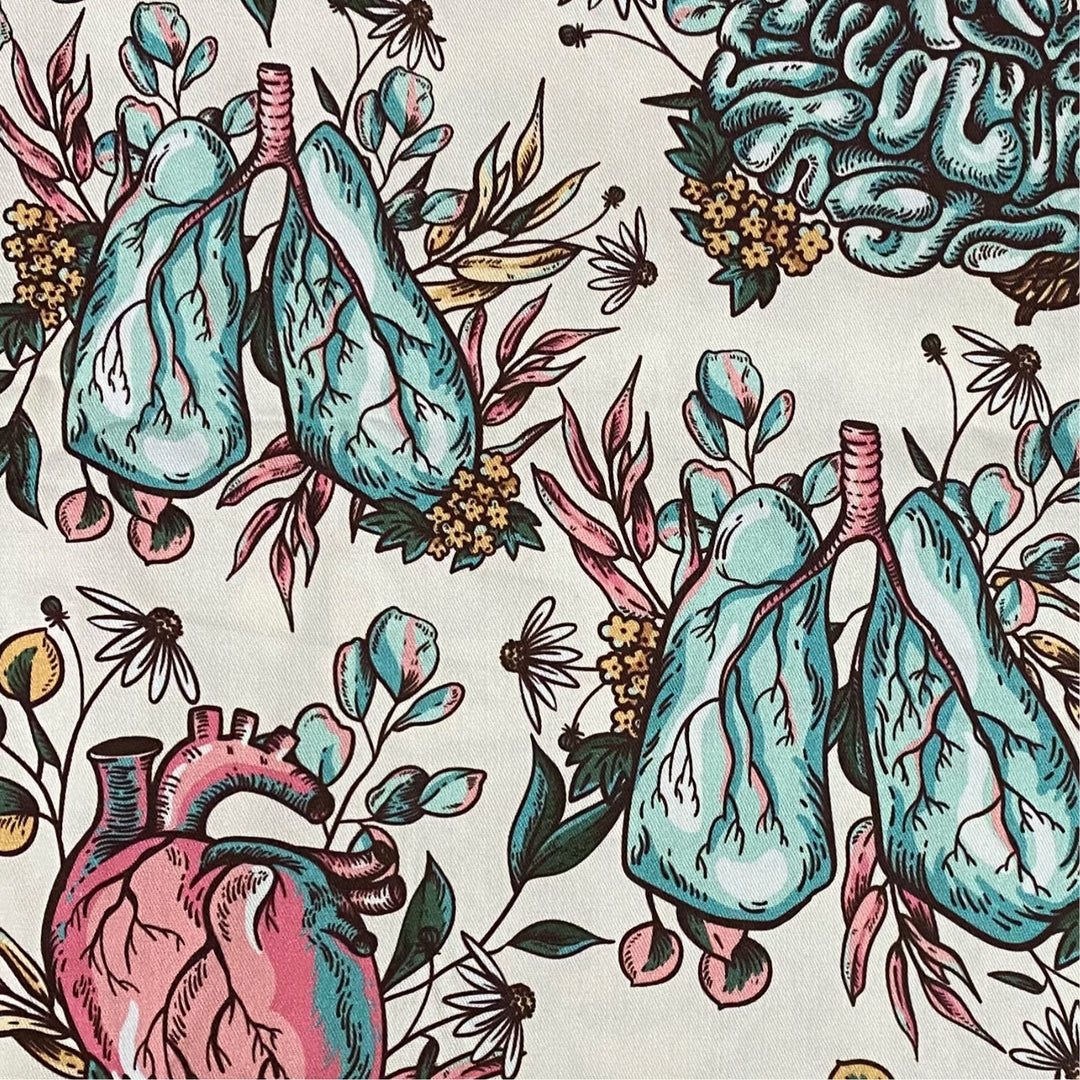 Floral Organs- Bouffant Scrub Cap