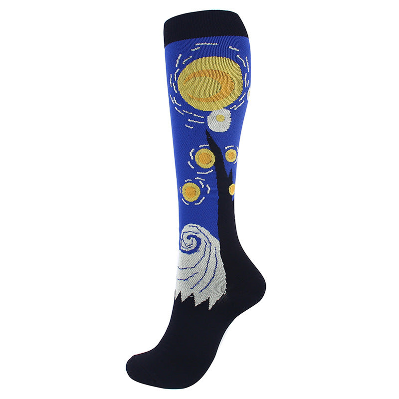 Starry Night- Compression Socks