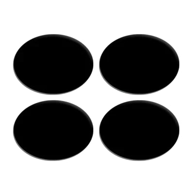 snap buttons for ear relief on scrub caps- black