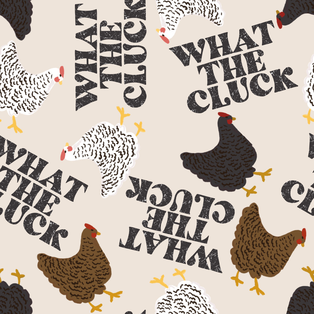 what the cluck Ponytail Scrub Cap for Women, By Sunshine Caps Co.